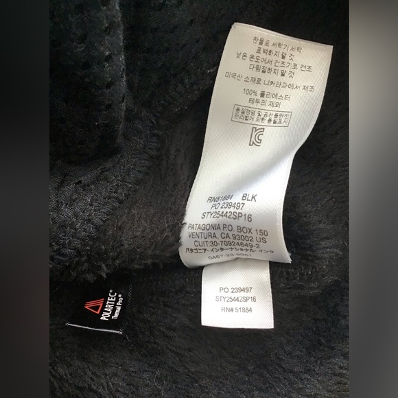 🏔Patagonia Snap T Fleece Pullover Size Small Black - Picture 5 of 9